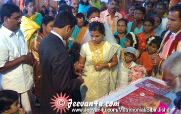 Bibin Jisha wedding Photos